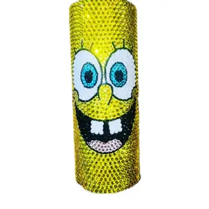20oz spongebob and patrick bling tumbler