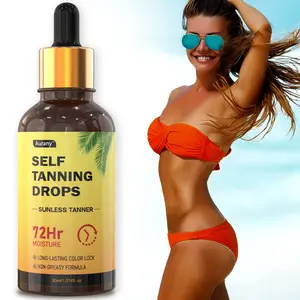 1PC-Tanning Lotion, Browning Lotion, Tanning Oil, Enhances Natural Glow Without Sun Exposure, Lightweight & Non-Greasy Formula, Quick-Absorbing For Even, Streak-Free Tan, Suitable For All Skin Types-30ml