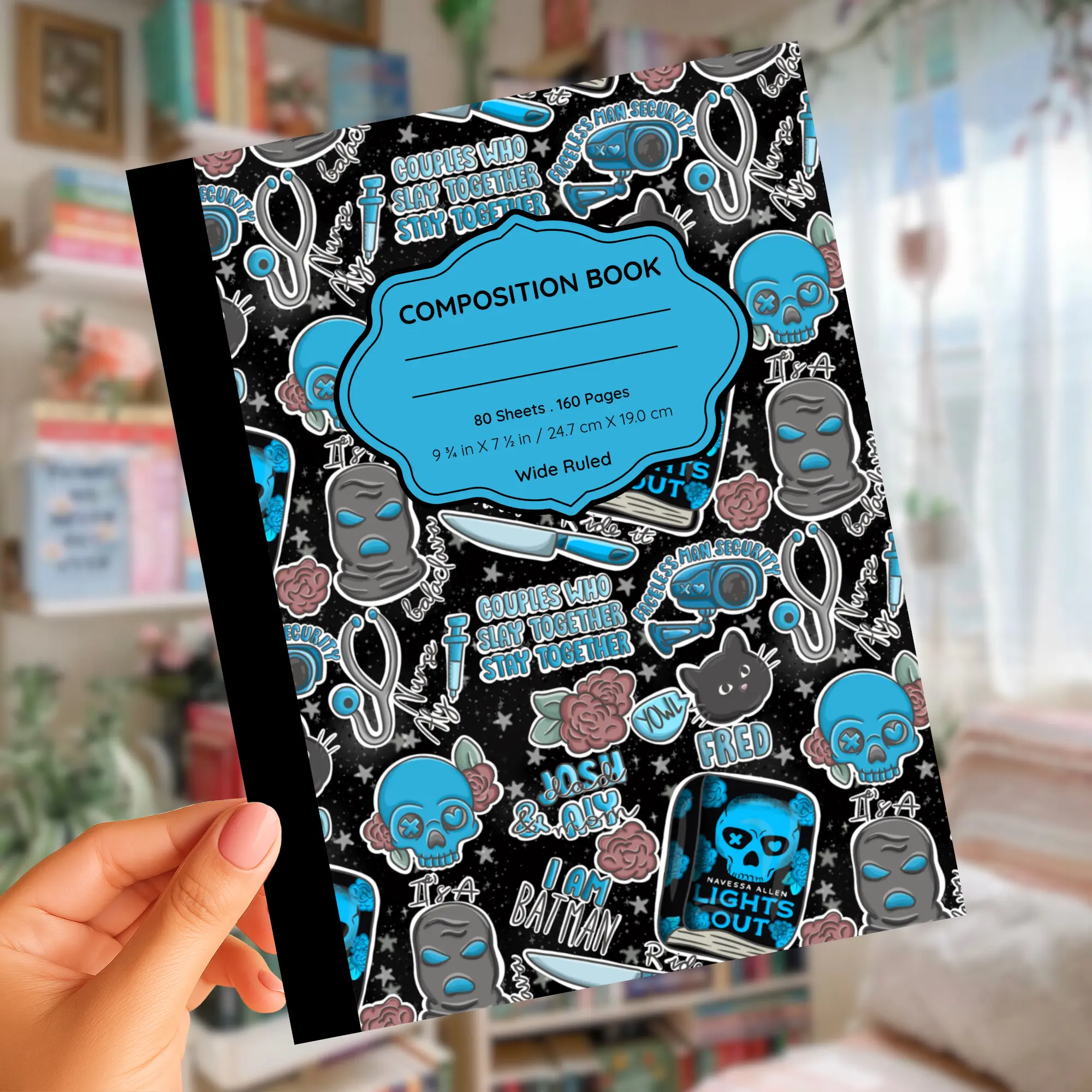 Lights Out Composition Notebook