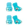 BarkBox - Dog Shoes - Each Box comes with 4  | EVA Foam with Adjustable Strap, Breathable, Glow-in-Dark