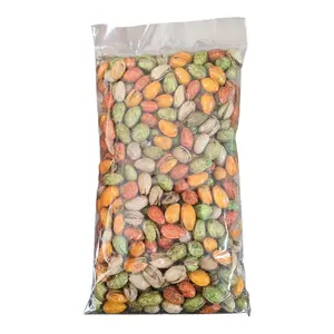 Pistachio Fiesta Mix 8 oz & 16oz - Colorful Nut Blend for Snacking Flavor Natural Spiced Pistachios with Sea Salt & Protein