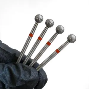 KMIZ Large Ball E-File Nail Drill Bit - Soft Grit 5.0mm