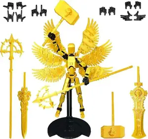 Multi-Articulated Titan Action Figures，DIY assembly tools