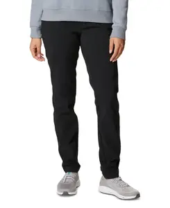 Columbia Women's Anytime Slim Pull-On Pants, Black, L