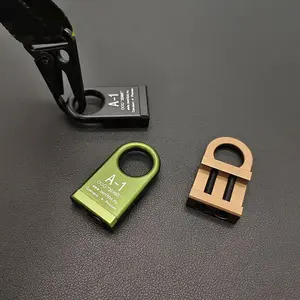 A-1 Strap Buckle | Metal Tactical Quick Release Buckle QD Strap Loop Attachment for Outdoor Sports, Camera, Bags, Molle Bag, Backpack Gear