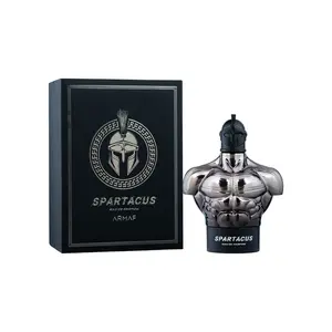 ARMAF Spartacus EDP 3.4FL.OZ 100ML for Men Bold Aromatic Woody Vanilla Scent with Bergamot & Bourbon Vanilla Notes