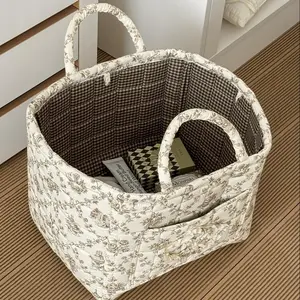 Car Interior Storage Basket, Clothing Book Work Supplies Home Organizer Bag, Space Saving Multi-Purpose Car Accessory, Clothes Basket, Carrying Caddy