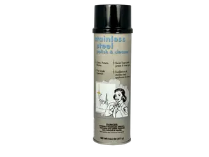 Fred's Fine Cleaning Center Household Cleaning Spray, 15oz Citrus-Infused Stainless Steel Polish & Cleaner