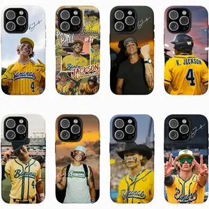 Ver2 8 Styles KJ Jackson Savanah Bananas Phone Case, Baseball Phone Case for fans, Case For Iphone & Samsung, Trending 26 F