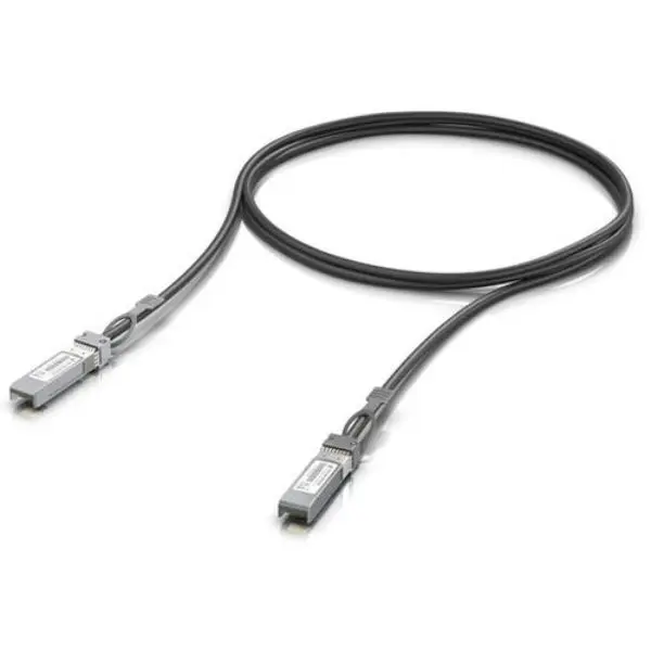 Ubiquiti UACC-DAC-SFP10-1M UniFi 10G SFP+ Direct Attach Adapter Cable, 3.3 ft PVC Jacket, SFP+ Connector, Short Link, 10 Gb/s Sustained Speeds, Network Transceiver Compatible, Sustained 10 Gb/S Speeds