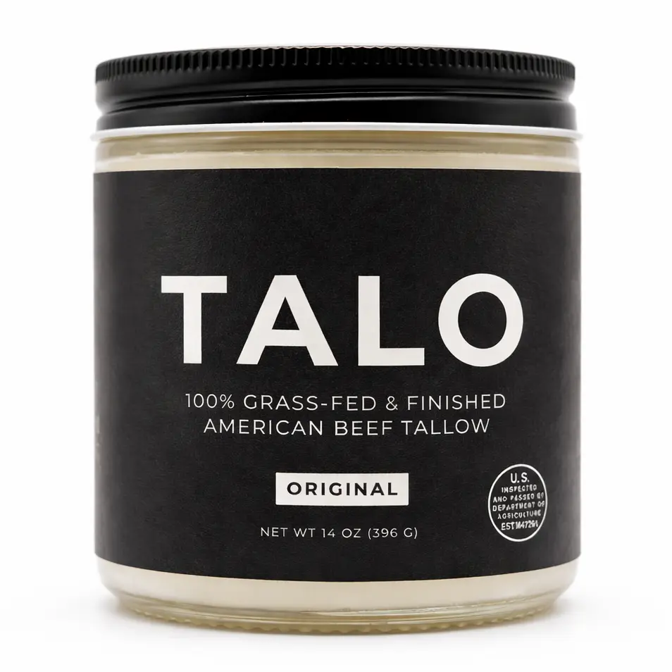 100% Grass-Fed & Finished American Beef Tallow 100% Grass-Fed & Finished American Beef Tallow