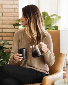 Fellow Mighty Small Glass Carafe – 300ml Pour Over Coffee Server