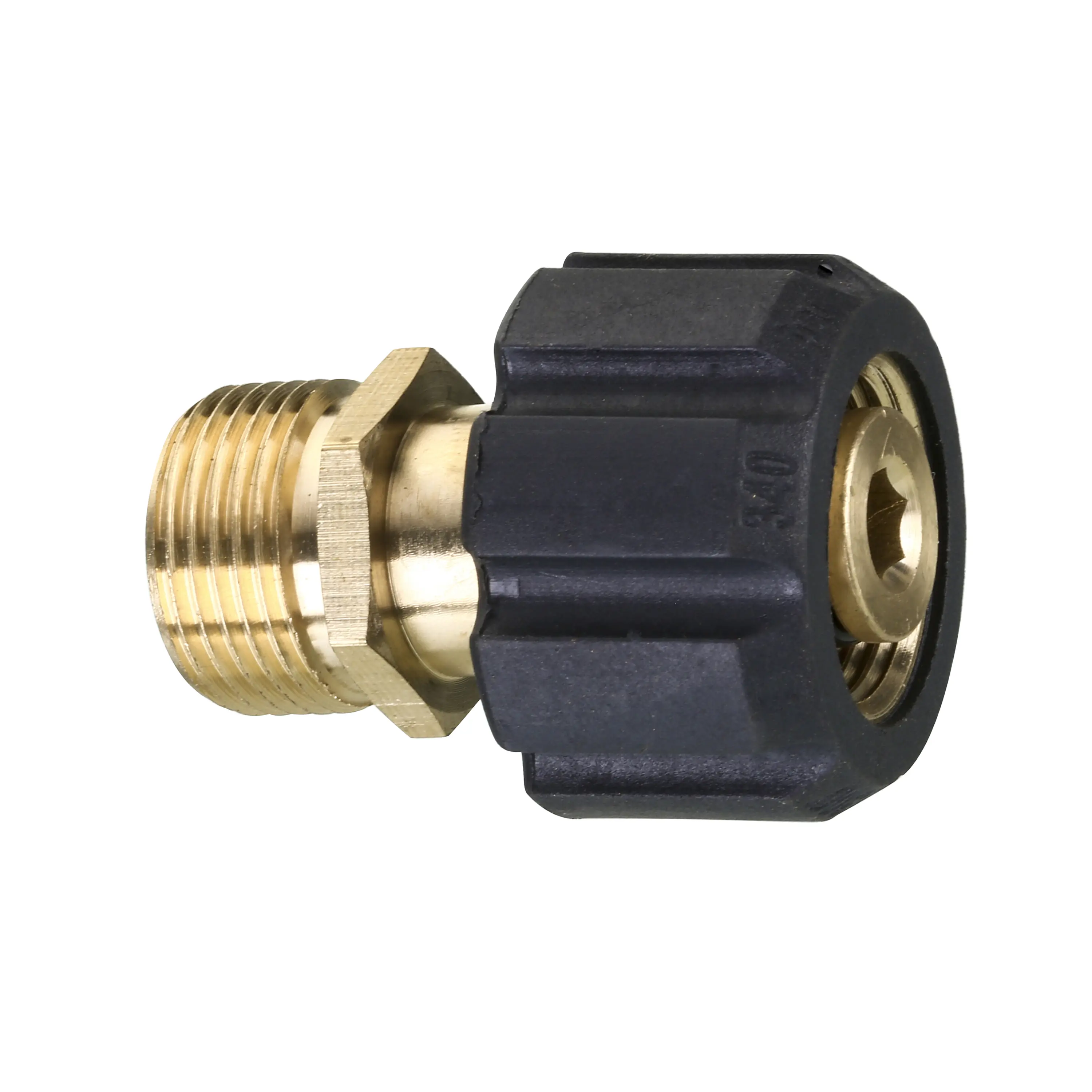 M MINGLE Pressure Washer Adapter - Metric M22 15mm Female Thread to M22 14mm Male Fitting, 4500 PSI Garden Hose Connector, DealsForYouDays