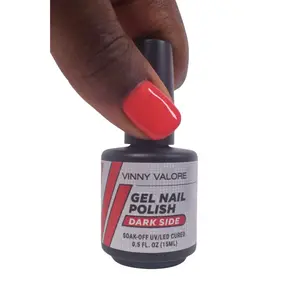 DARK SIDE - Red Gel Nail Polish