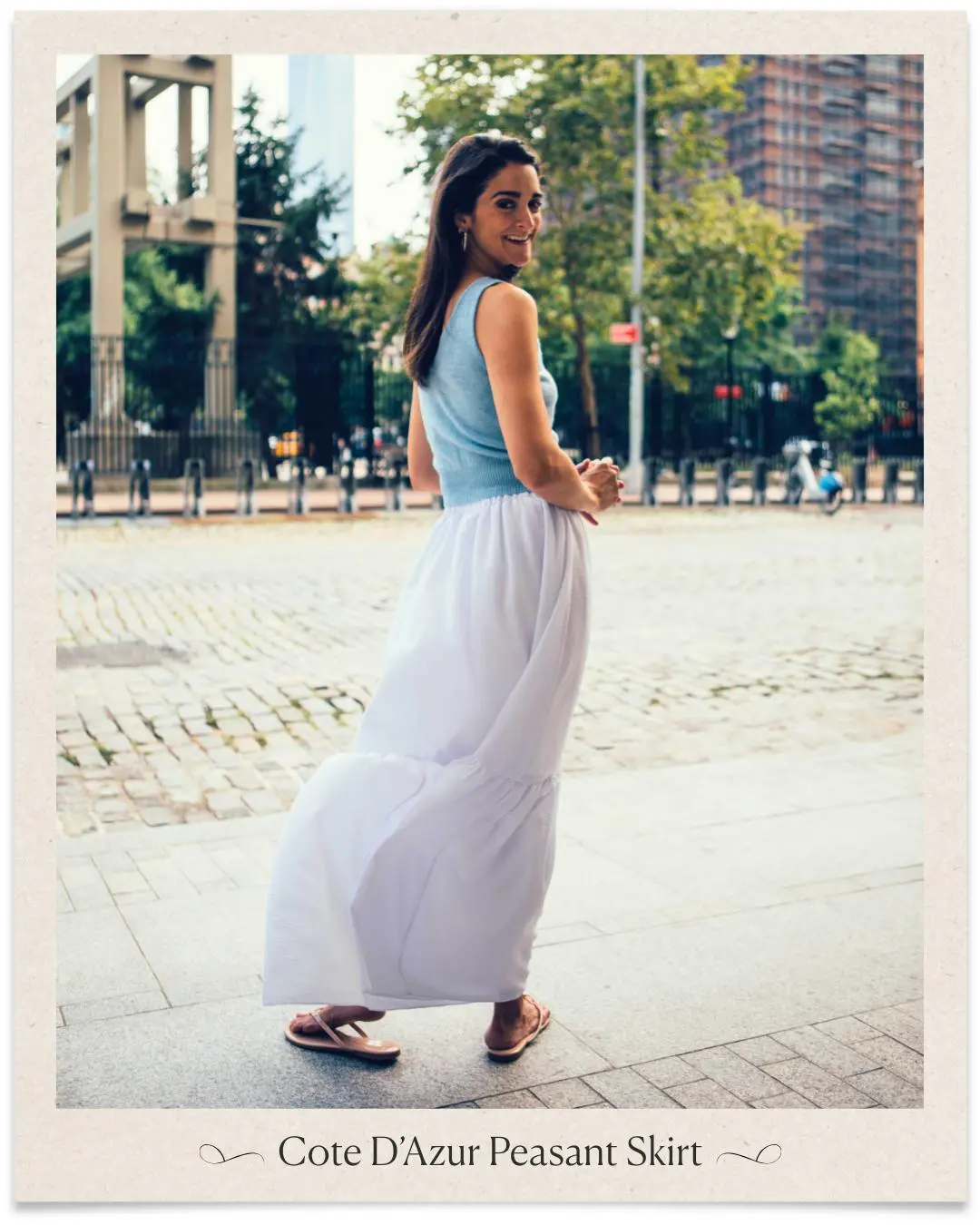 Cote D’Azur Peasant Skirt Cote D’Azur Peasant Skirt