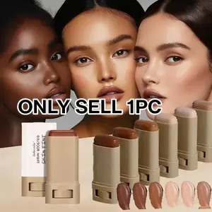 6 Color Concealer Stick Makeup Concealer Cosmetic High Coverage Smooth Texture Suitable for All Skin Tones Covers Blemishes Dark Circles and Skin Defects Must-Have Beauty Product