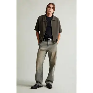 Pacsun Men's Dylan Baggy Jeans Paneled Medium Blue Tint