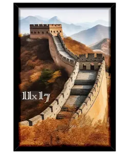 11x17 Picture Frame, Photo Frame for Wall Mounting Diaplay, Black