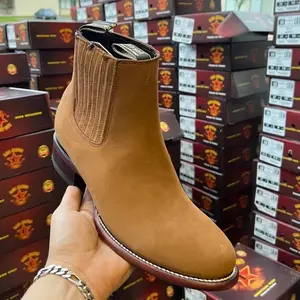 50B Los Altos Men's SHEDRON Round Toe Botin