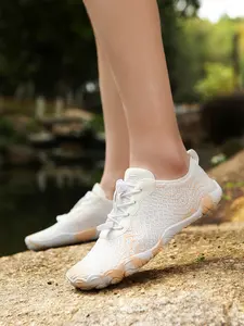 Women's Quick-Dry Anti-Slip Water Shoes, Adjustable Drawstring Cut-Resistant Wading Shoes, Suitable for Beach & Water Sports