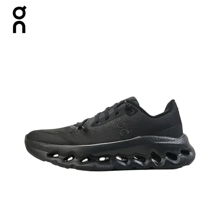 On Cloudtilt All Black Sneakers Unisex Mesh Thick Sole Casual Shoes