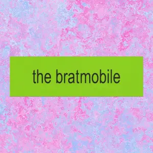 The Brat Mobile Car Magnet, Brat on board, gay bumper sticker, brat bumper magnet, brat, brat sticker, car sticker, locker decorations
