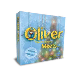 Book #7 Oliver the Ornament Meets....  Gift Set  with Surprise Ornament - Please Read Books in Order
