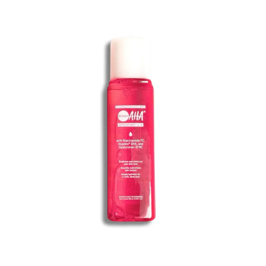 Brilliant Skin Essentials AHA Face & Body Gentle Essence Water, 100ml
