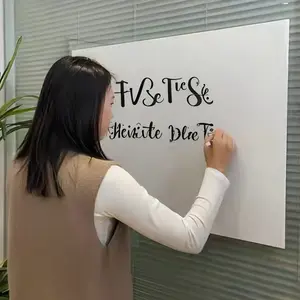 Whiteboard Wallpaper Roll, Erasable, Detachable, Reusable, Perfect for Writing, Drawing, Doodling, Office and Home Wall Decoration Solution