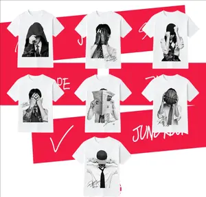 Arirang Kpop Inspired Shirt Signature Black White Graphic Tee Korean Culture Music Fan Shirt Trendy Unisex Outfit Gift 100% Cotton Short Sleeve Summer Streetwear Top for Men Women