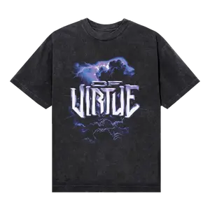 Chrome Lightning Logo T-Shirt