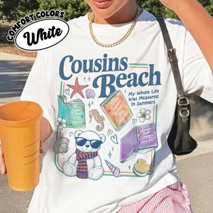 TSITP Cousins Beach Shirt Comfort Colors, We Will Always Have Summer, Team Conrad Belly Jeremiah Tee, Movie Fan Merch, Casual