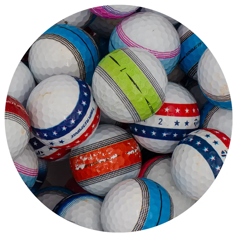 TaylorMade Tour Response Stripe Mix - Good Golf Balls TaylorMade Tour Response Stripe Mix - Good Golf Balls