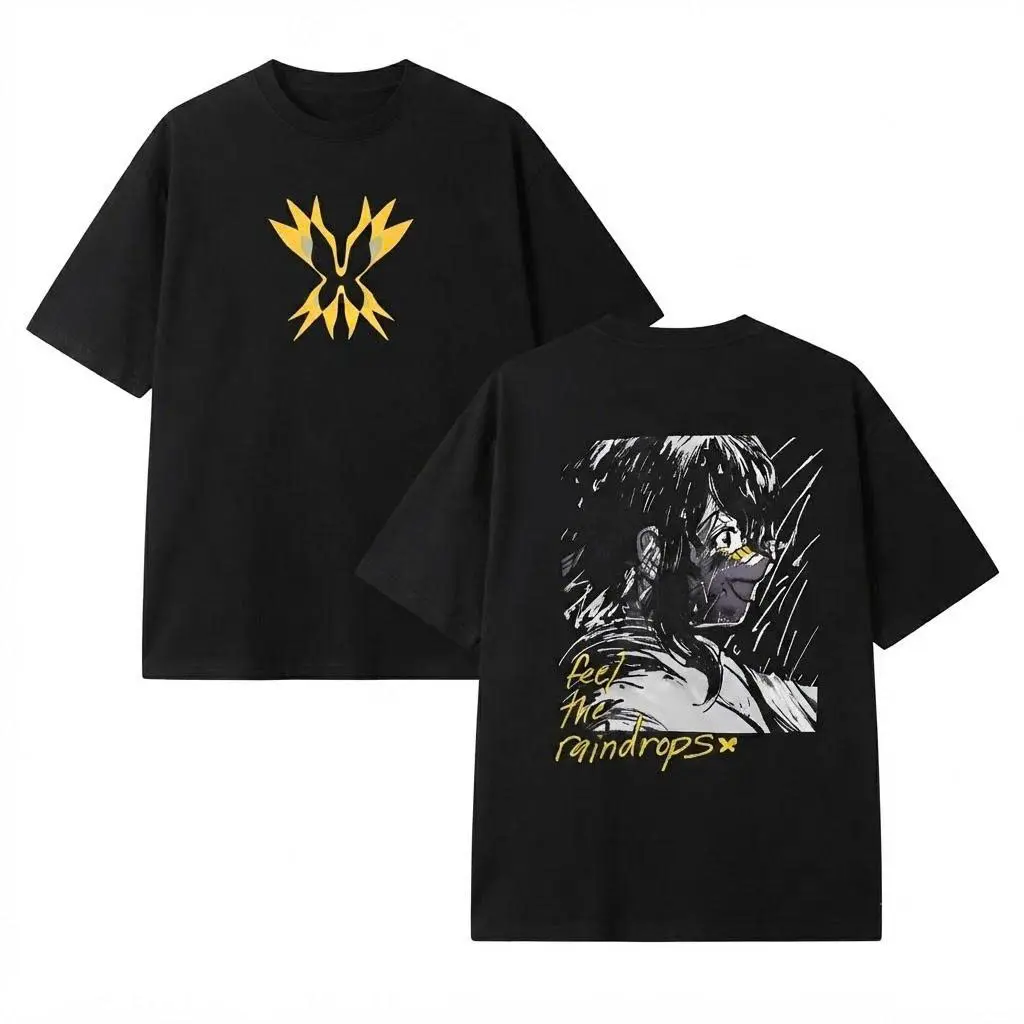 	 Until Then Cathy Graphic Tee | "Feel the Raindrops" Indie Gaming T-Shirt