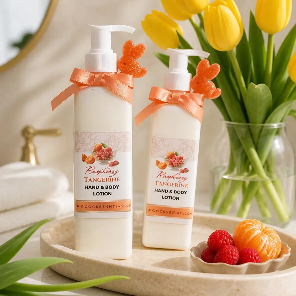 Raspberry Tangerine ~ Luxury Natural Hand & Body Lotion