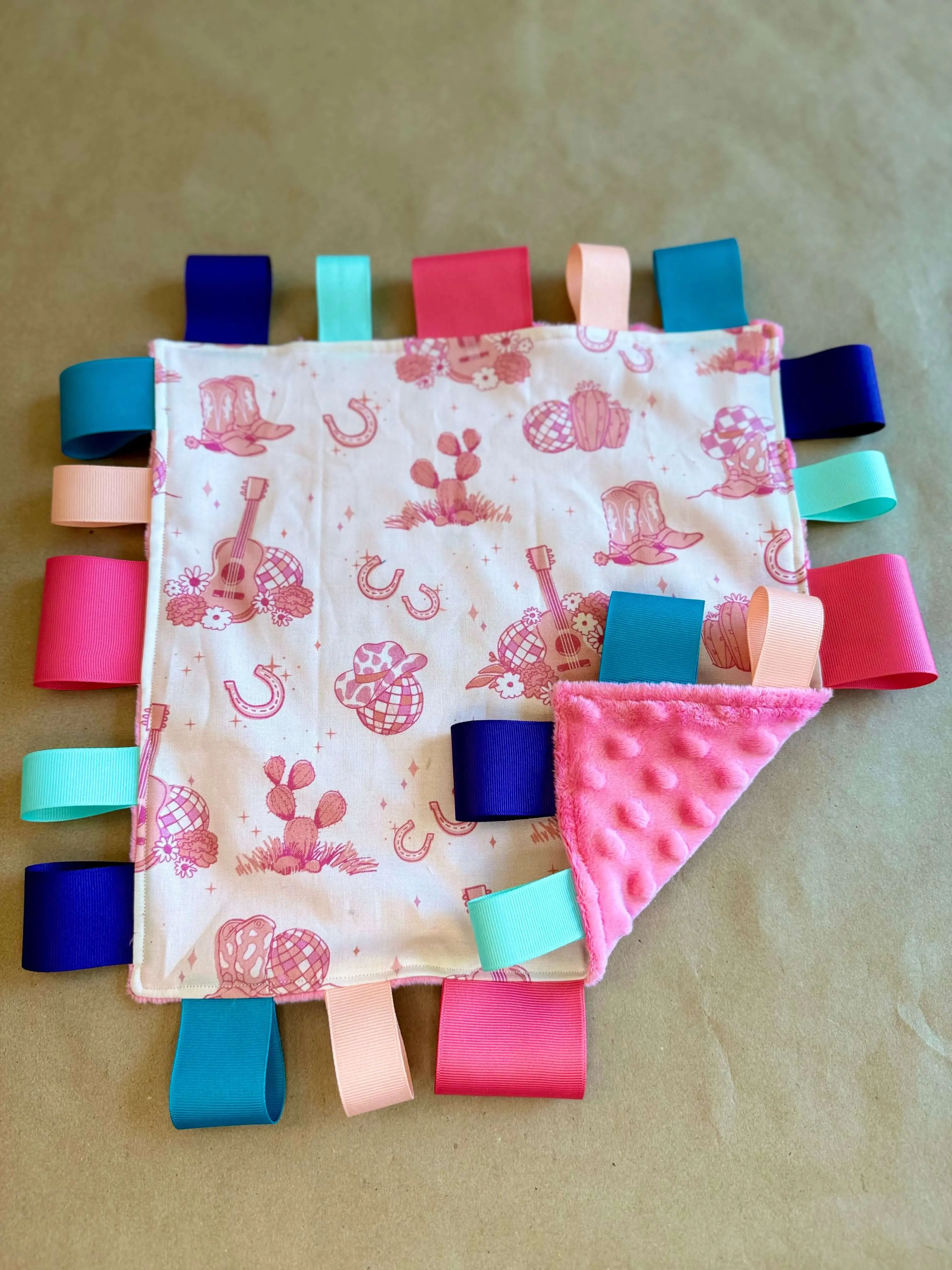 Let’s Go Girls : Tag Blanket