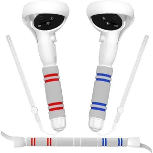 Handle Attachments Compatible with Oculus Quest 2 Controller Accessories, VR Long Arms Grips Compatible with Meta Quest 2 VR Games