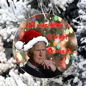 Keith Morrison Ornament MDF Xmas Christmas