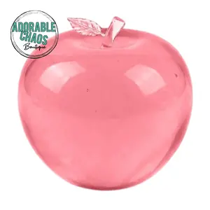 Slow Rising Squishy Toy - Pink Apple