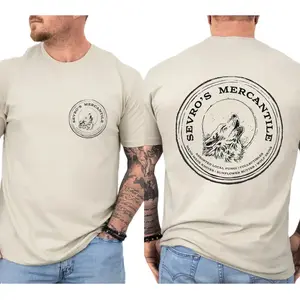 Sevro’s Mercantile T-Shirt – Red Rising Howler Merch, 2-Sided Unisex Tee for Book Lovers, Classic Cotton Fit