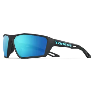 Torege Theseus Series Polarized Sunglasses for Men and Women - Lifetime Warranty - Perfect for Sports, Fishing, Boating, Beach, Golf & Driving