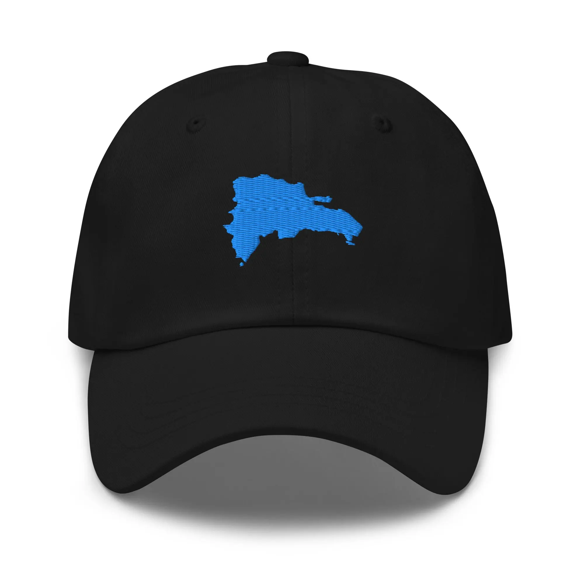 On the “Rock” Dominican Dad hat
