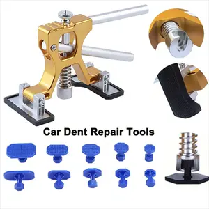 Professional Car Dent Removal Tool Kit, Adjustable Width Dent Puller with Lifters, Durable DIY Auto Repair Tools