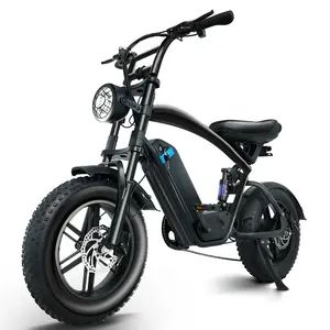 Electric Bike 1500W Brushless Motor 28 MPH 30-50 Miles Range 16" x 4.0" Fat Tires Full Suspension 48V 18Ah Battery LED Lights 7-Speed Gearing