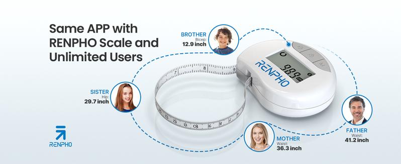 [Livestream Exclusive] RENPHO Smart Tape Measure with App Gym Gift