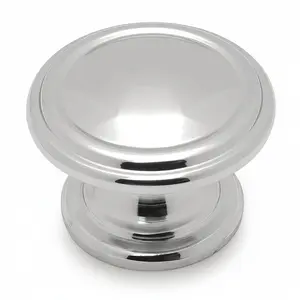 Cosmas 1426CH Polished Chrome Round Cabinet Knob