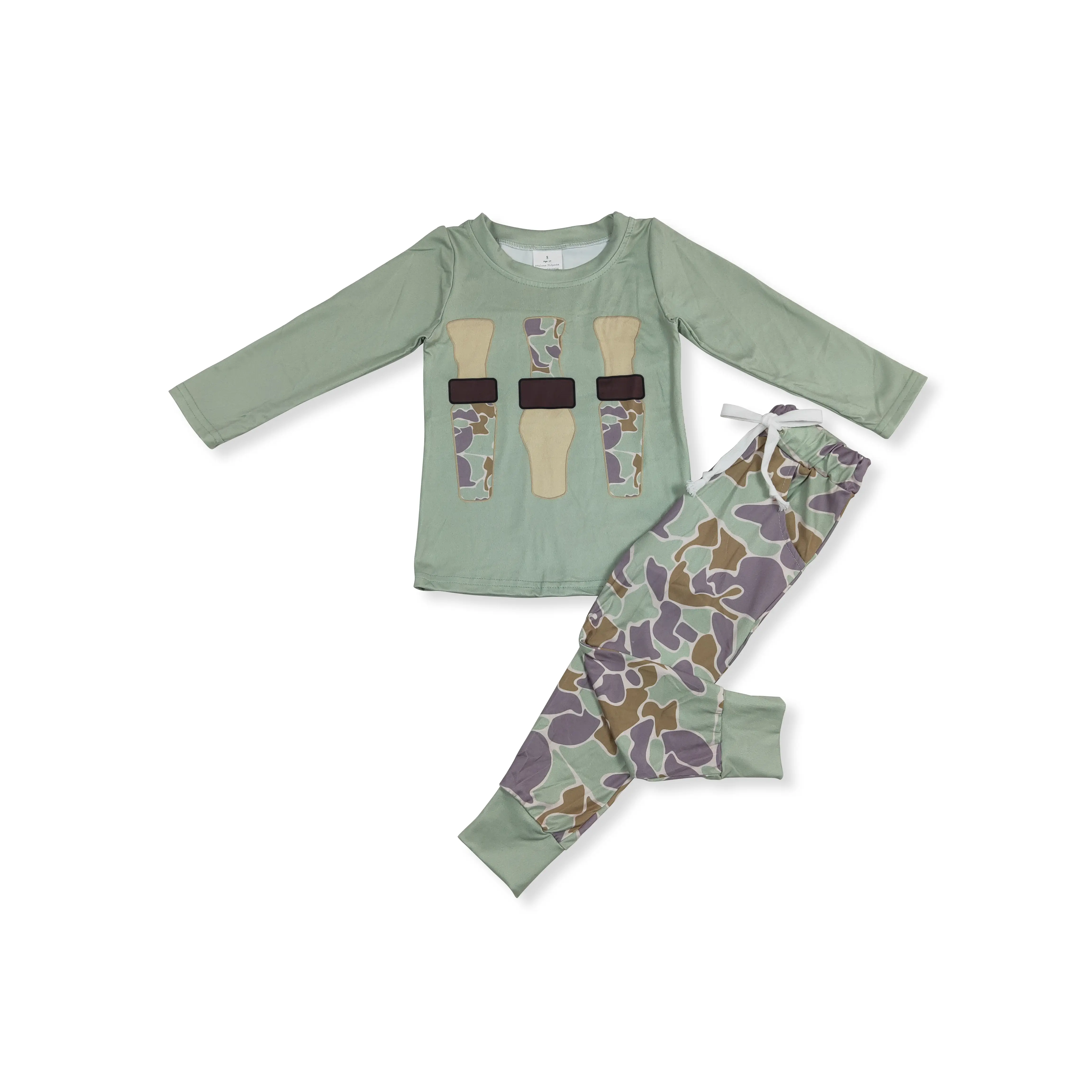 Camo Print long sleeve Boys sets