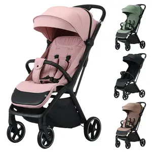 2 in 1 Baby Stroller, One-click Folding LightweightFoldable , Perfect for Travel, Shopping & Daily Walks,Ergonomic Design, Aluminum Alloy Frame