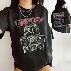 The Boys Grey Day 2026 North America Tour Lineup With Schedule Dates Two Sided T-Shirt ver 2, G59 Merch, Unisex Rapper Clothing, Vintage Band Shirt, Gift for Music Fan