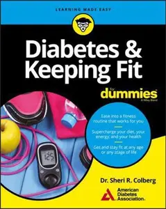 USED-Diabetes & Keeping Fit for Dummies by American Diabetes Association (Paperback)
